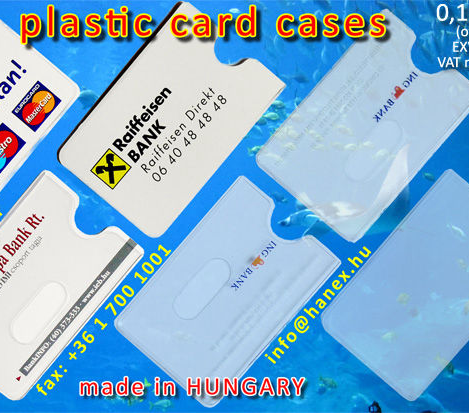 Bankkártya-tok gyártás - Plastic Card Case